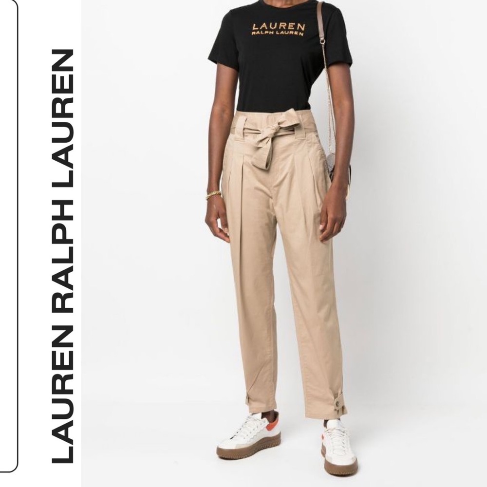 Lauren Ralph Lauren
Rhoswen pleated ankle trousers